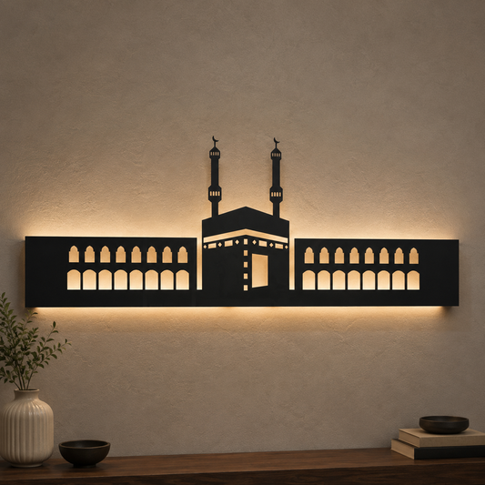 Kaaba LED  Wall Art (24 Inch)